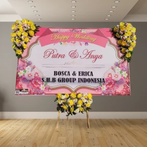 Karangan Bunga Pernikahan Bintang Florist Surabaya