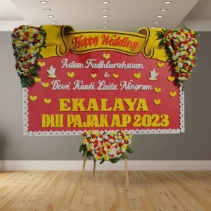 Karangan Bunga Pernikahan Bintang Florist Surabaya
