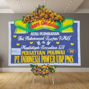 Karangan Bunga Pernikahan Bintang Florist Surabaya