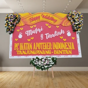Karangan Bunga Pernikahan Bintang Florist Surabaya
