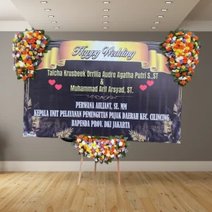 Karangan Bunga Pernikahan Bintang Florist Surabaya