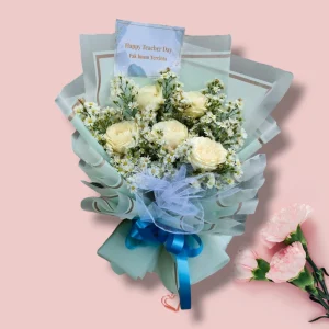 Hand Buket Bunga Bintang Florist Surabaya