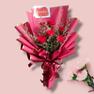 Hand Buket Bunga Bintang Florist Surabaya