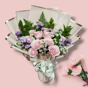 Hand Buket Bunga Bintang Florist Surabaya