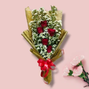 Hand Buket Bunga Bintang Florist Surabaya