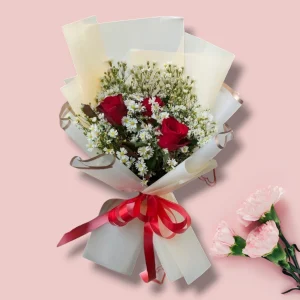 Hand Buket Bunga Bintang Florist Surabaya
