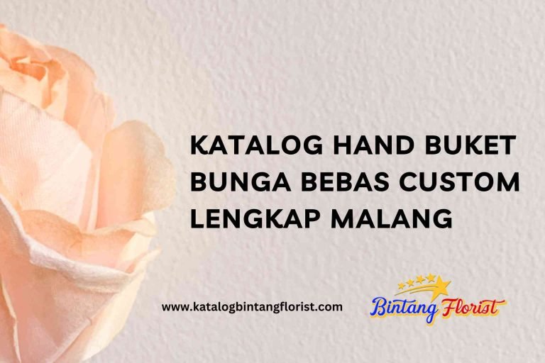 Katalog Hand Buket Bunga Bebas Custom Lengkap Malang