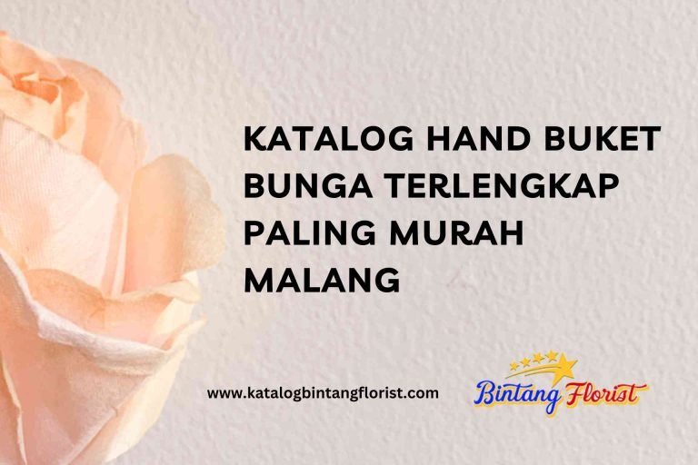 Katalog Hand Buket Bunga Terlengkap Paling Murah Malang