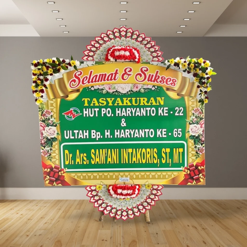 Papan Bunga Selamat Bintang Florist