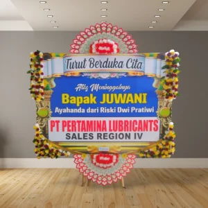 Papan Bunga Duka Cita Bintang Florist