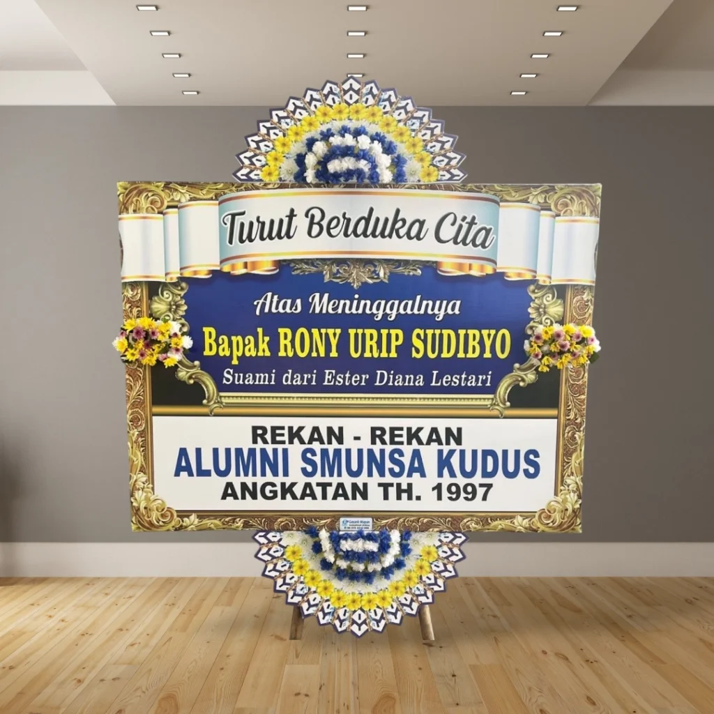Papan Bunga Duka Cita Malang