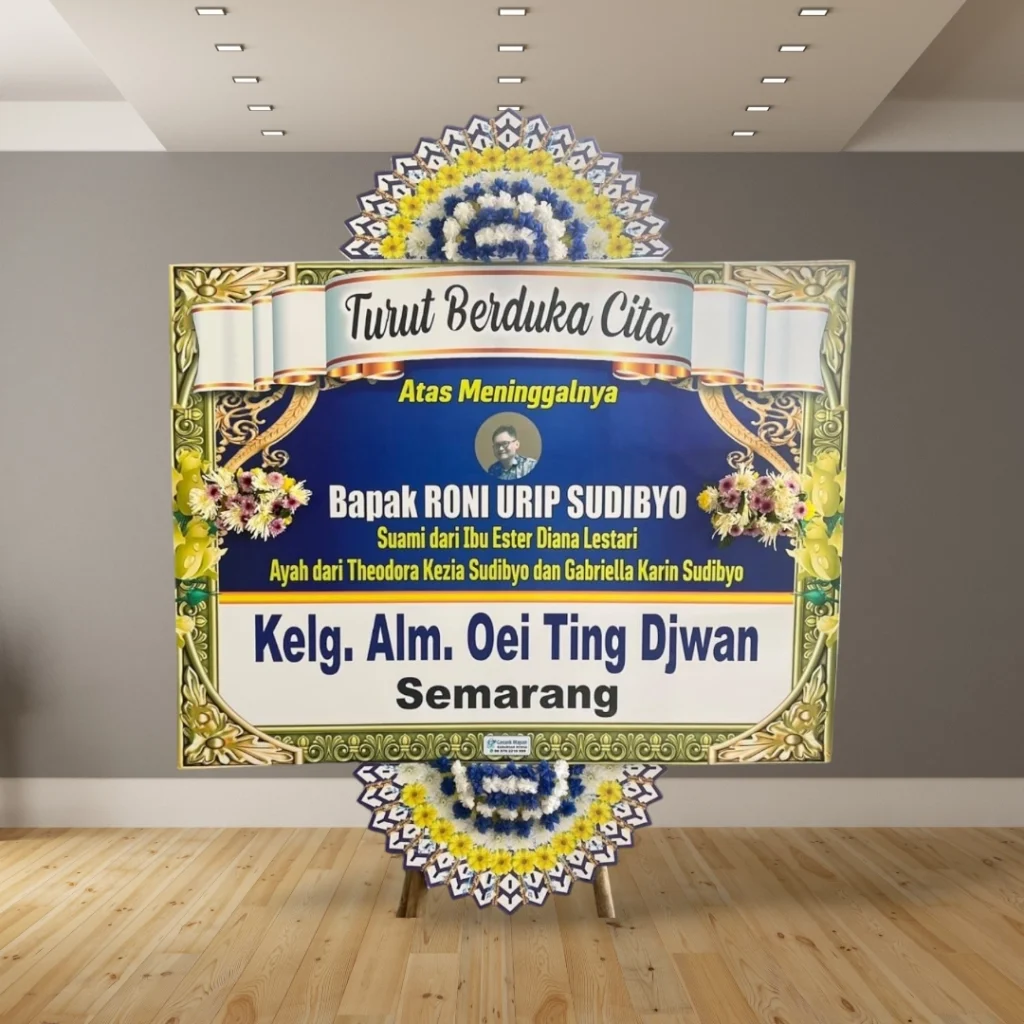 Katalog Papan Bunga Duka Cita Bintang Florist