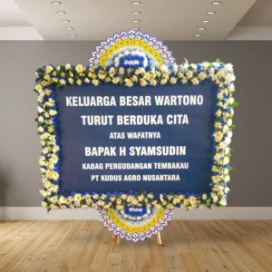 Papan Bunga Duka Cita Bintang Florist
