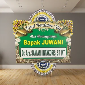 Papan Bunga Duka Cita