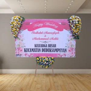 Papan Bunga Wedding Malang