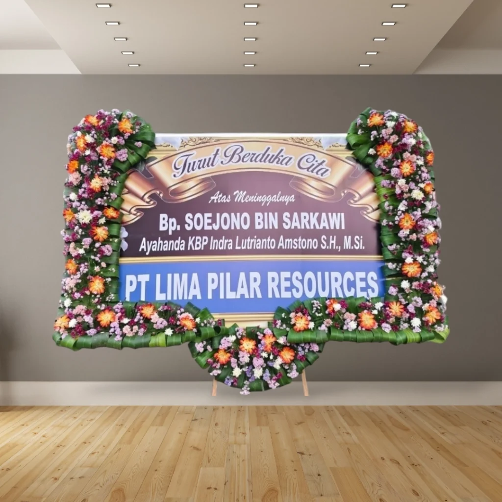 Papan Bunga Duka Cita Malang