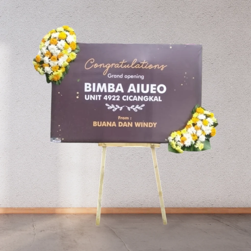 Papan Bunga Selamat Bintang Florist