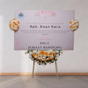 Papan Bunga Duka Cita Bintang Florist