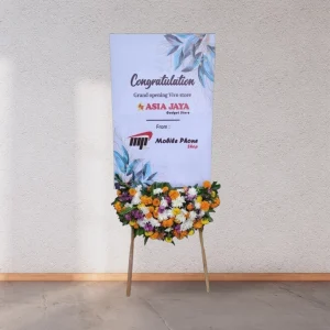 Papan Bunga Kertas Bintang Florist