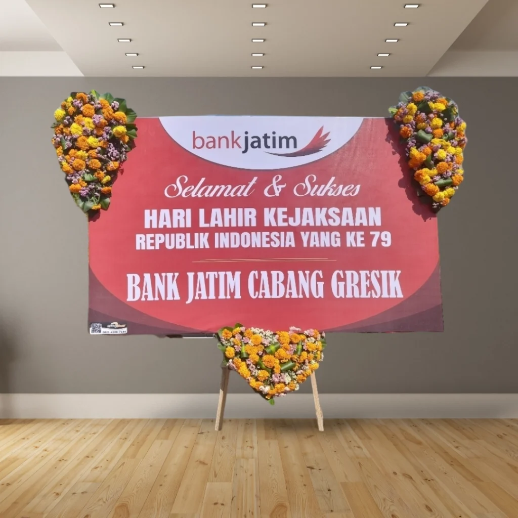 Papan Bunga Selamat Sukses Bintang Florist Malang