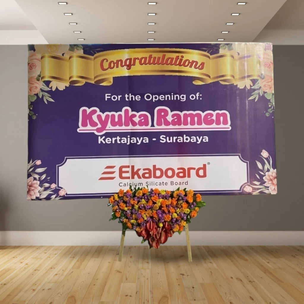 Papan Bunga Selamat Sukses Bintang Florist Malang