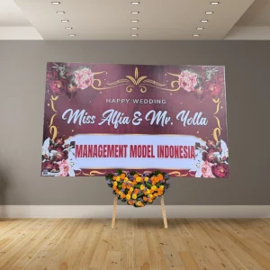 Papan Bunga Wedding Malang