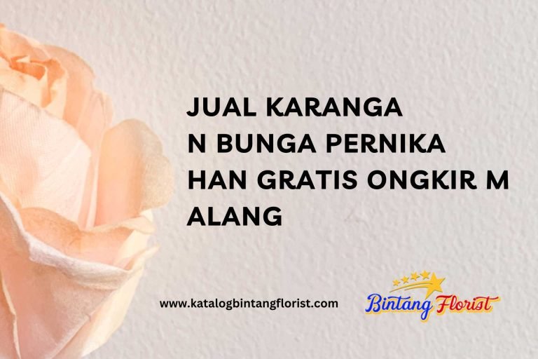 Jual Karangan Bunga Pernikahan Gratis Ongkir Malang