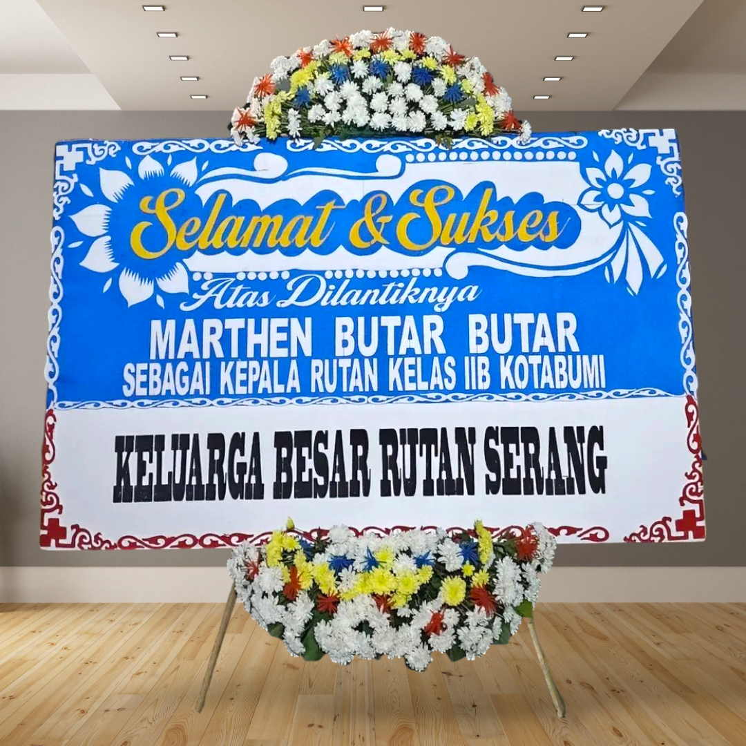 Karangan Bunga Papan Selamat #6 – Bandar Lampung