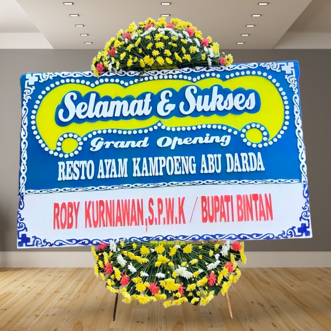 Karangan Bunga Papan Selamat #8 – Bandar Lampung