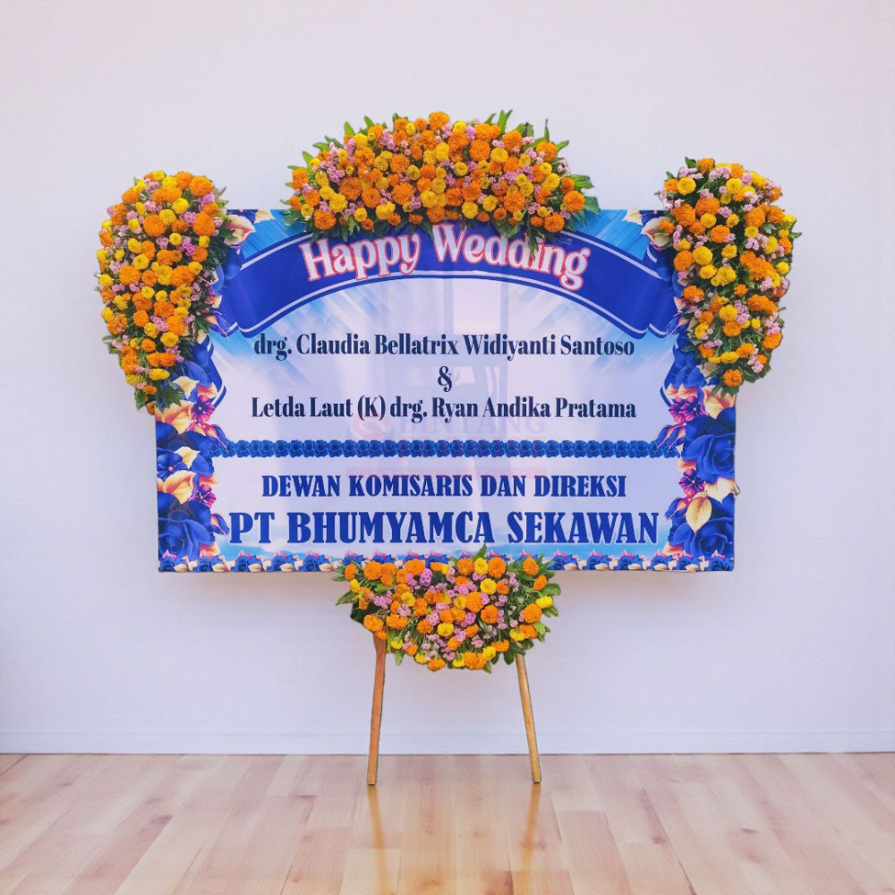 Karangan Bunga Papan