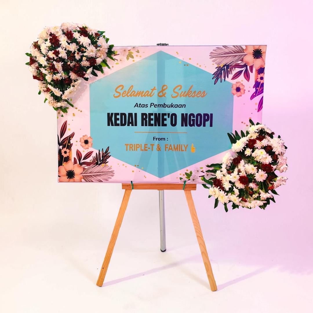Karangan Bunga Papan Mini